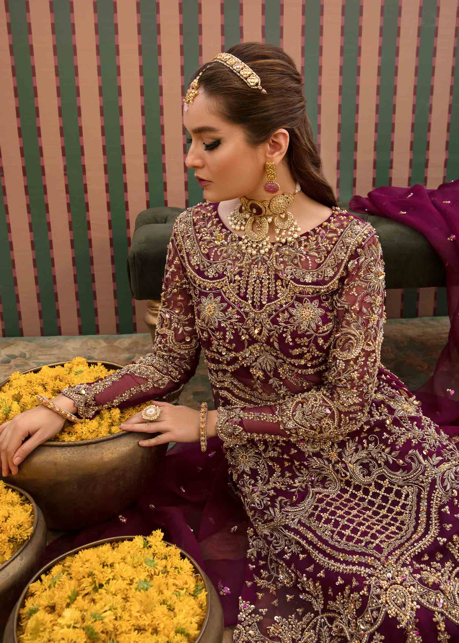 Kanwal Malik | Wedding Formals and Bridals | Anari by Kanwal Malik - Designer Dress - Type: Ladies Clothes - Available at Libayah - 100% Original