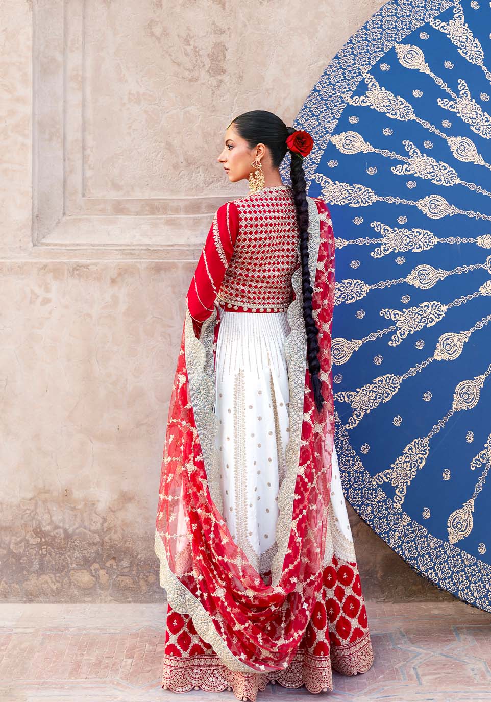 Gulrukh – authentic Pakistani formal dress from the Zarqash Arzoo Festive Collection collection for women in the UK.