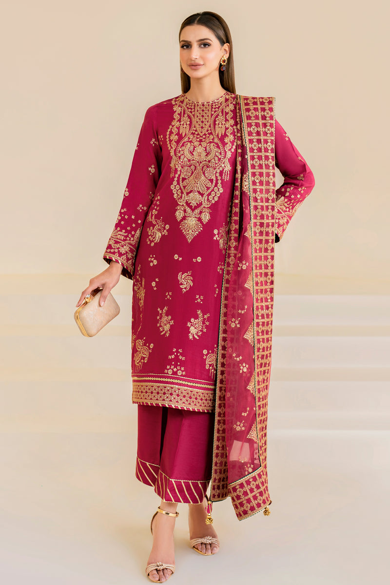 Jazmin | Formals Collection | Raw Silk UR-7022 by Jazmin - Designer Dress - Type: Ladies Clothes - Available at Libayah - 100% Original