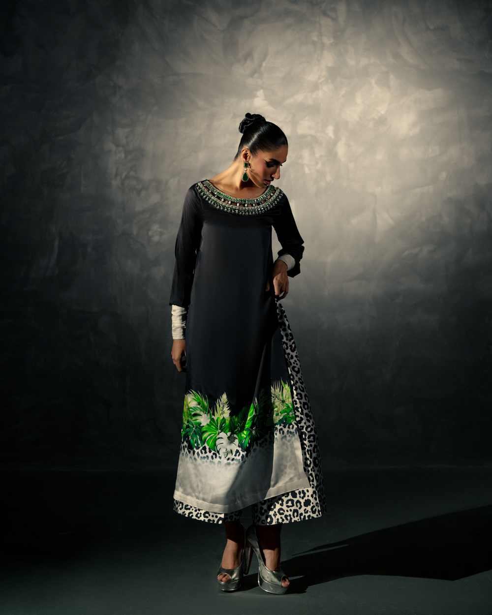 Vasal | Zyra Luxe Pret 26 | Noir Amber by Vasal - Designer Dress  - Type : Ladies Clothes - Available at Libayah - 100% Original 