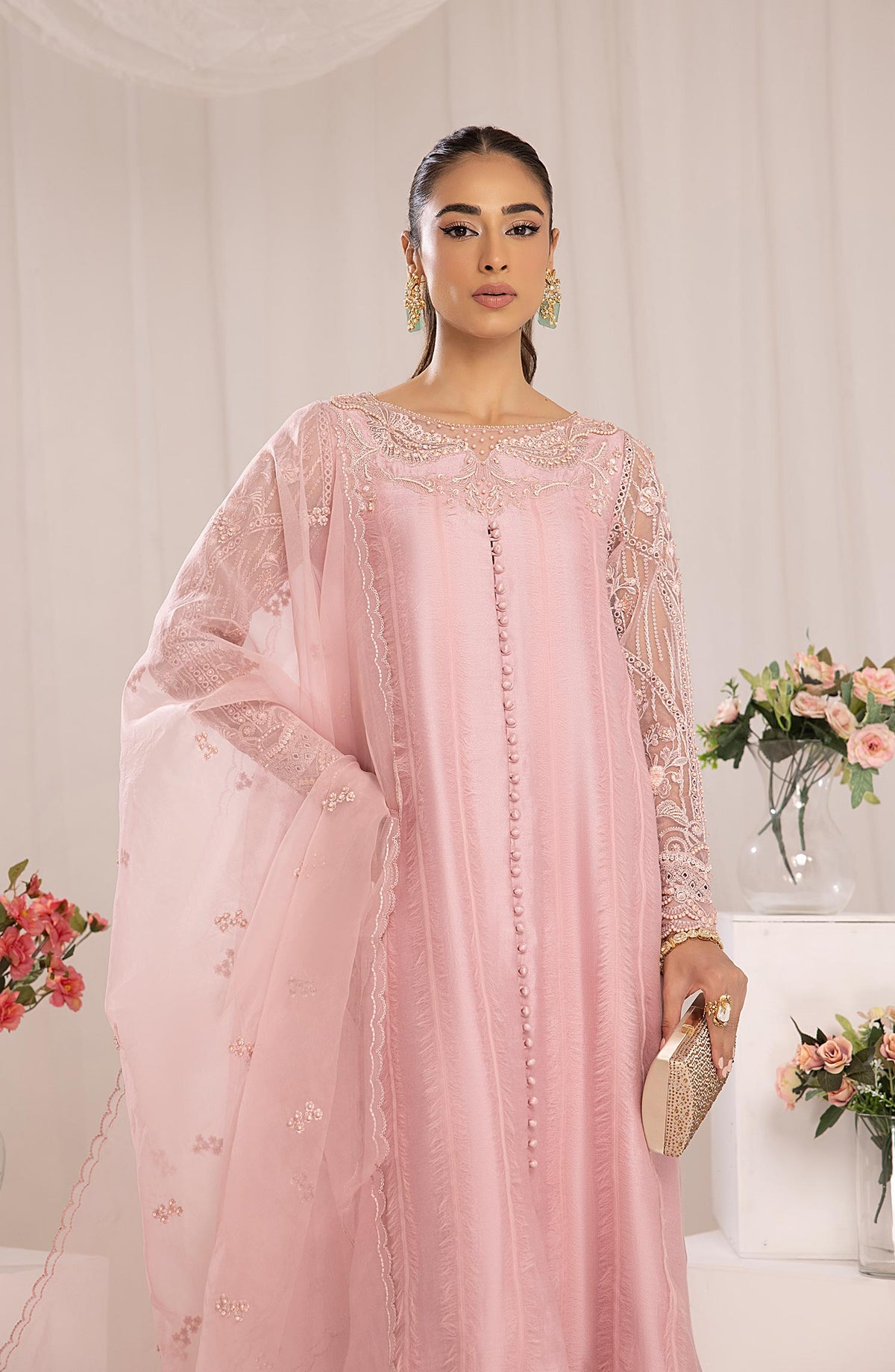 Mina Kashif | Luxury Pret | MK23-20 by Mina Kashif - Designer Dress - Type: Bridal - Available at Libayah - 100% Original