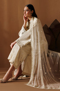 Baroque | Formals Collection | EMBROIDERED RAW SILK UF-4434 by Baroque - Designer Dress  - Type : Ladies Clothes - Available at Libayah - 100% Original 