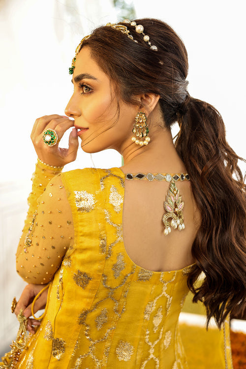 Maya | Eid Collection Cham Cham | KUNDAN ZARI by Maya - Designer Dress - Type: Ladies Clothes - Available at Libayah - 100% Original