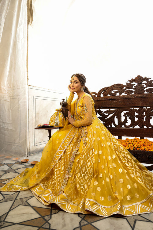 Maya | Eid Collection Cham Cham | KUNDAN ZARI by Maya - Designer Dress - Type: Ladies Clothes - Available at Libayah - 100% Original