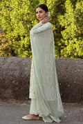 Cross Stitch | Premium Lawn 24 | LIME PRIMROSE by Cross Stitch - Designer Dress - Type: Ladies Clothes - Available at Libayah - 100% Original