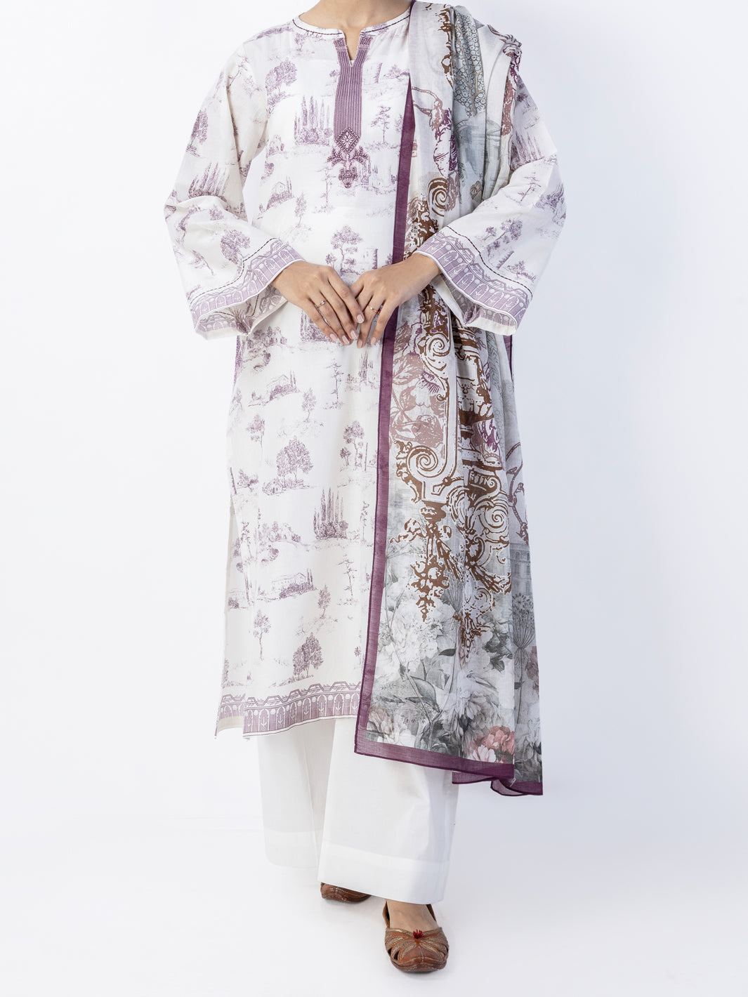 Almirah | Luxury Edit | ALP-3PS-1722 by Almirah - Designer Dress - Type: Luxury - Available at Libayah - 100% Original