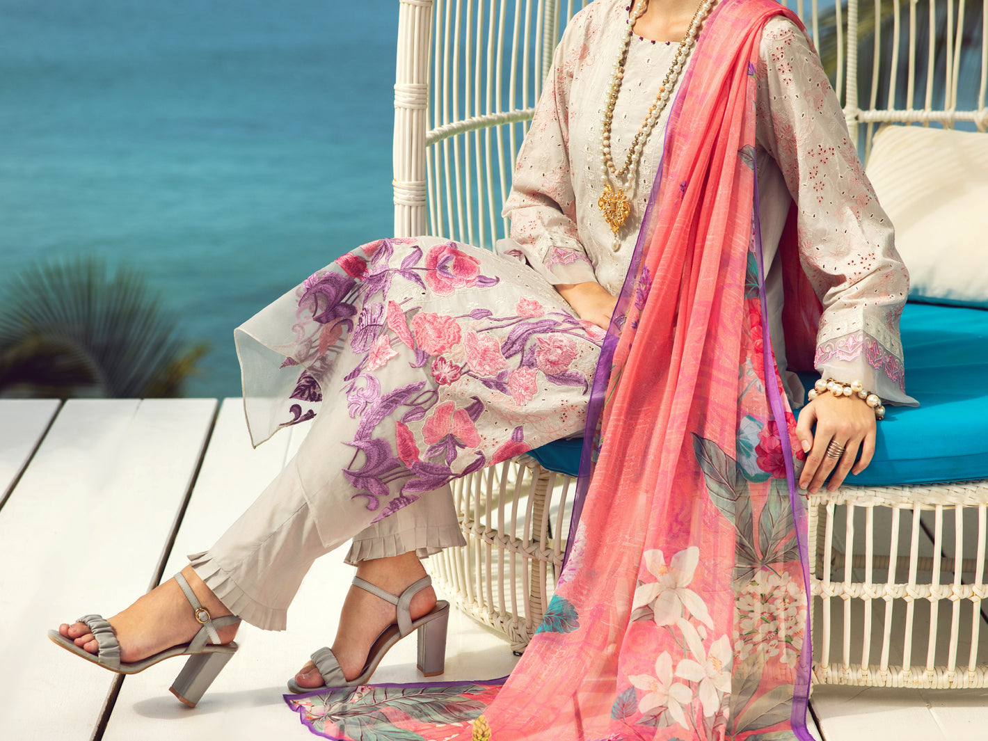 Almirah | Luxury Edit | ALP-3PS-1729 by Almirah - Designer Dress - Type: Luxury - Available at Libayah - 100% Original