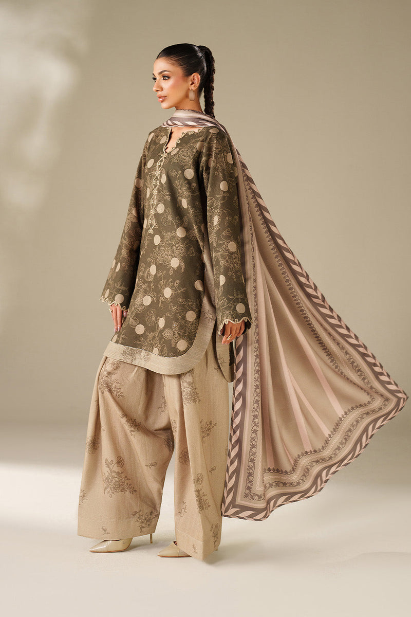 Iznik | Winter Chapter 25 | UE-565 Printed Khaddar by Iznik - Designer Dress - Type : Ladies Clothes - Available at Libayah - 100% Original 