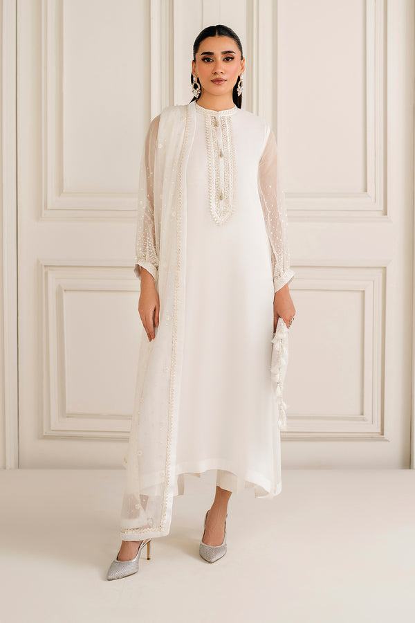 Baroque | Luxury Pret 25 | EMBROIDERED CHIFFON PR-1135 by Baroque - Designer Dress  - Type : Ladies Clothes - Available at Libayah - 100% Original 