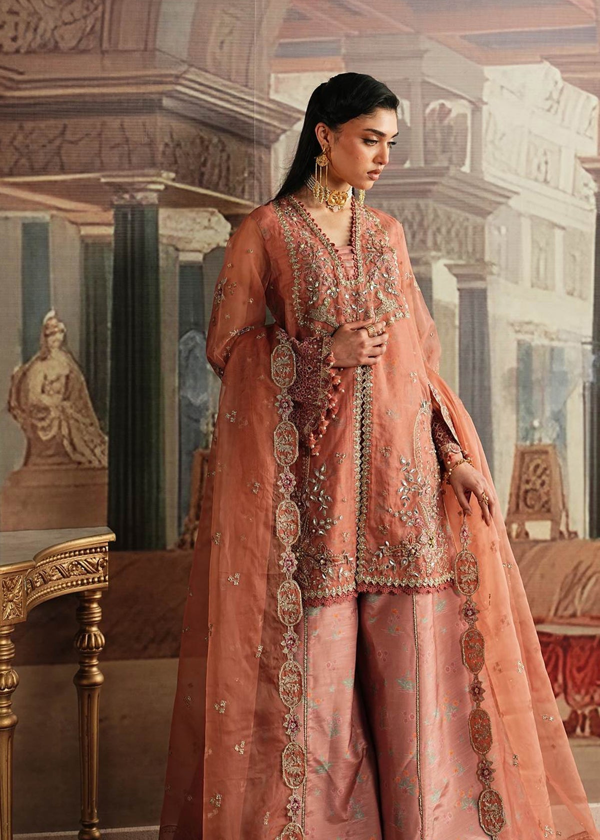 Sadaf Fawad Khan | Roya Lumiere | Laleh Noor by Sadaf Fawad Khan - Designer Dress  - Type : Ladies Clothes - Available at Libayah - 100% Original 