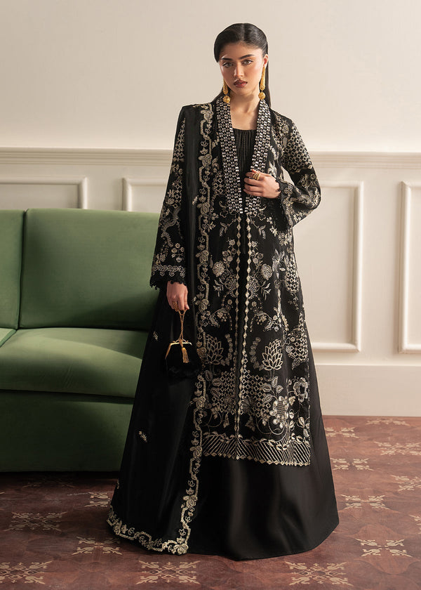 Sadaf Fawad Khan | Roya Lumiere | Siah Golzar by Sadaf Fawad Khan - Designer Dress  - Type : Ladies Clothes - Available at Libayah - 100% Original 