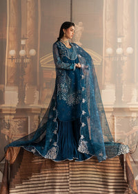 Sadaf Fawad Khan | Roya Lumiere | Marine Elan by Sadaf Fawad Khan - Designer Dress  - Type : Ladies Clothes - Available at Libayah - 100% Original 