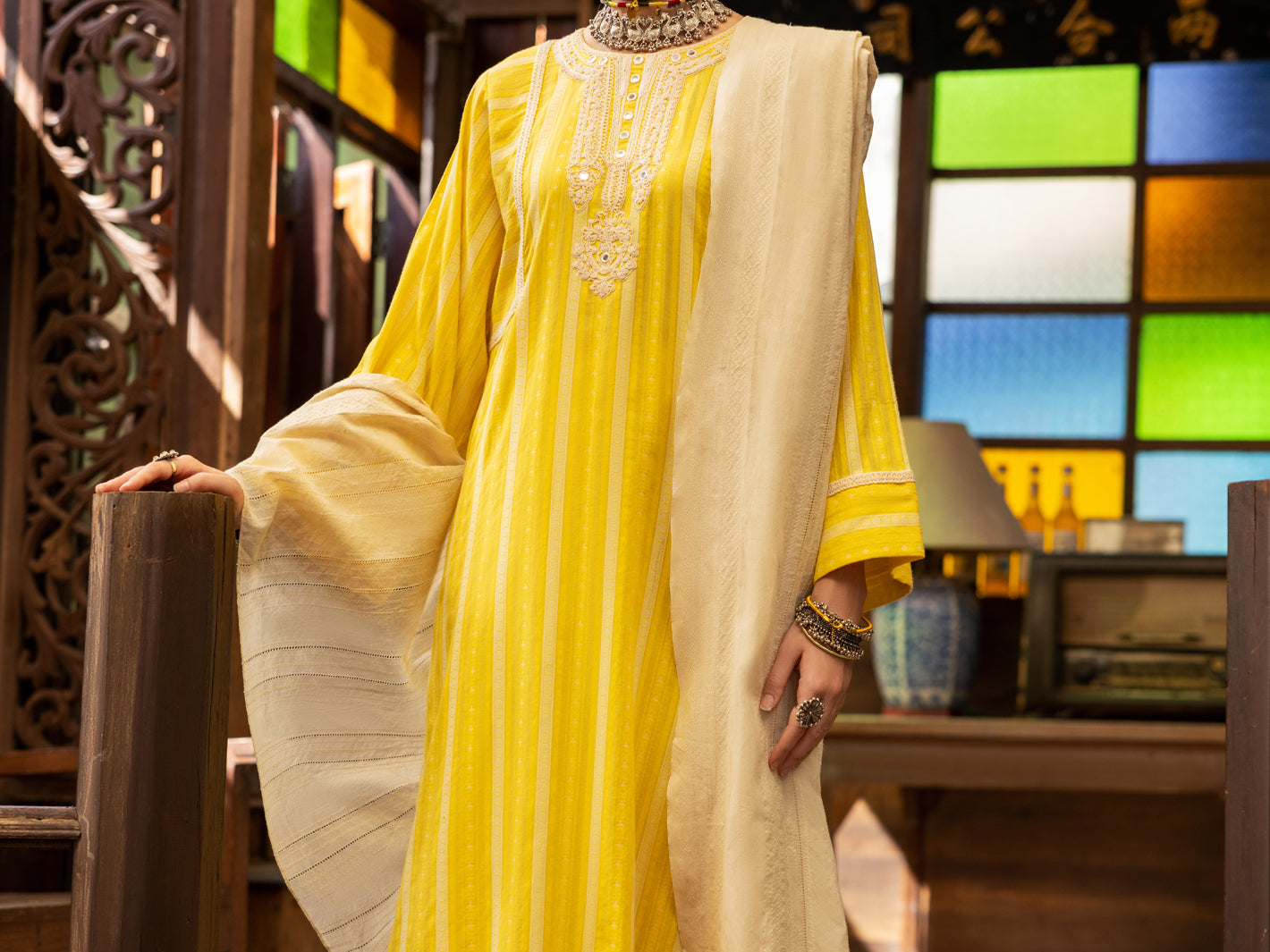 Almirah | Luxury Edit | ALP-3PS-1778 by Almirah - Designer Dress - Type: Luxury - Available at Libayah - 100% Original