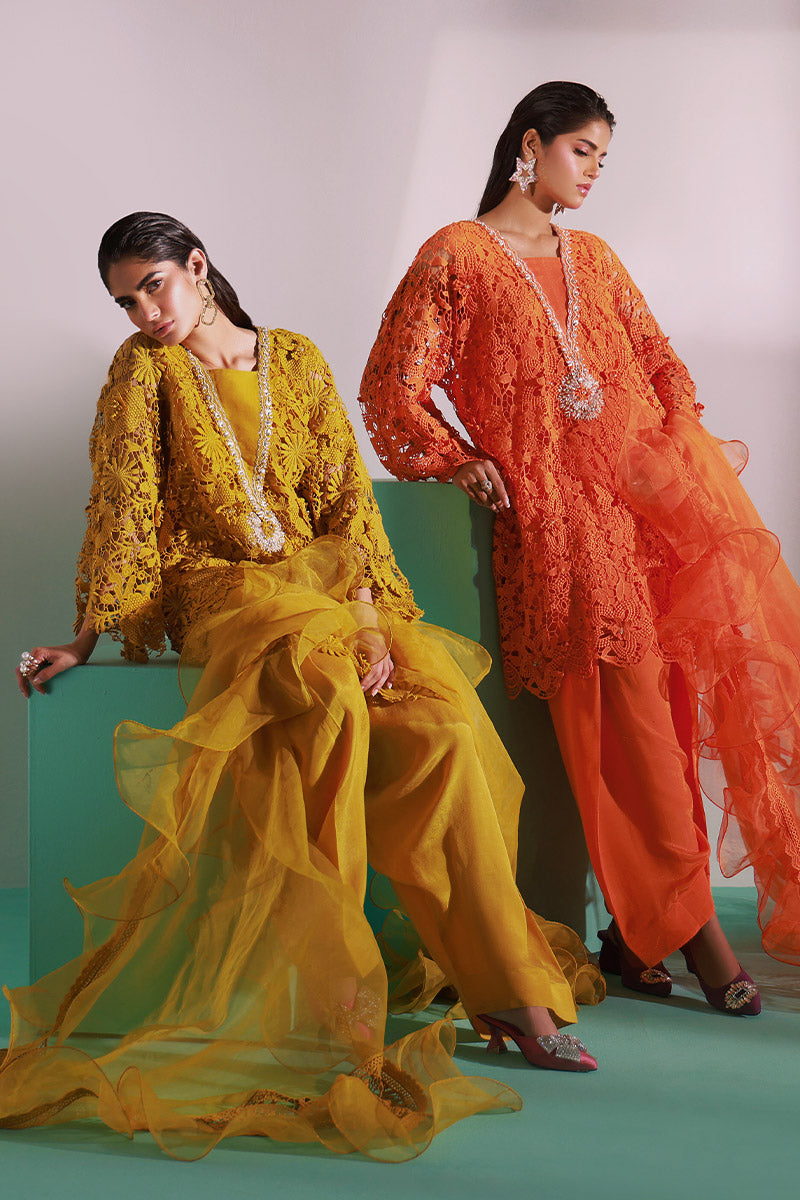 Chic Ophicial | Ruffles Collection | Marigold by Chic Ophicial - Designer Dress - Type: Ladies Clothes - Available at Libayah - 100% Original