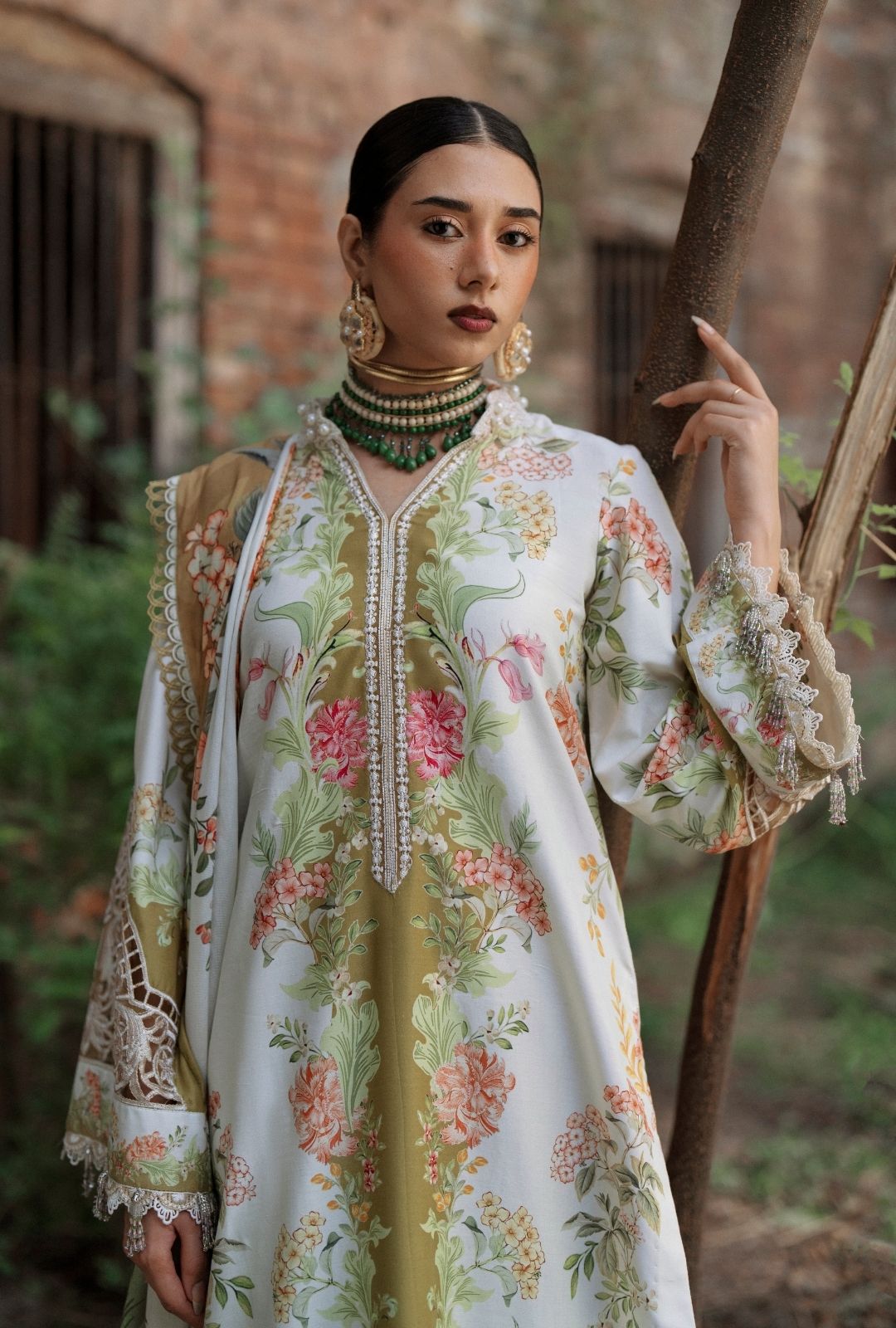 AJR Couture | Sard Sham | Gulrukh by AJR Couture - Designer Dress - Type : Ladies Clothes - Available at Libayah - 100% Original 