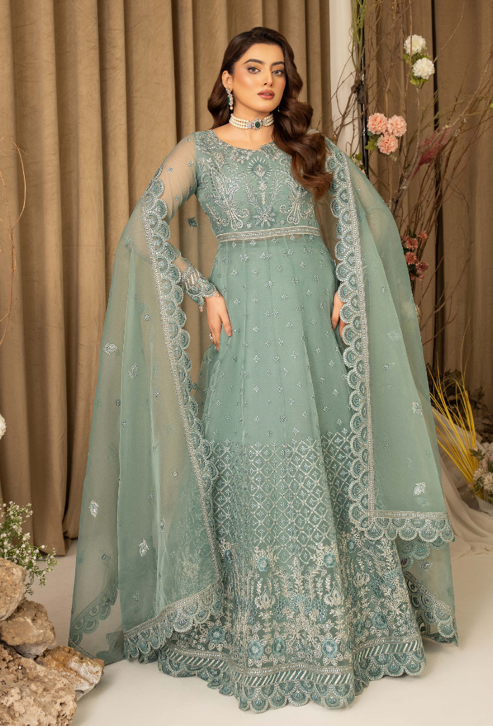 Humdum | Chiffon Collection | HOC - D10 by Humdum - Designer Dress - Type: Ladies Clothes - Available at Libayah - 100% Original