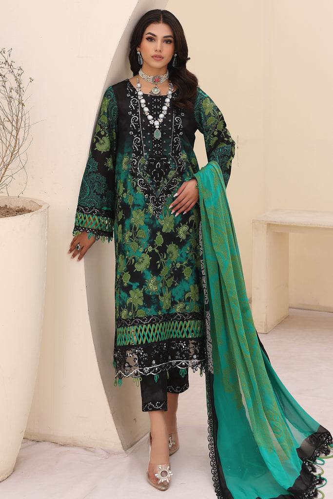 Charizma | Naranji Embroidered Lawn 24 | CN4-007 by Charizma - Designer Dress - Type: Ladies Clothes - Available at Libayah - 100% Original