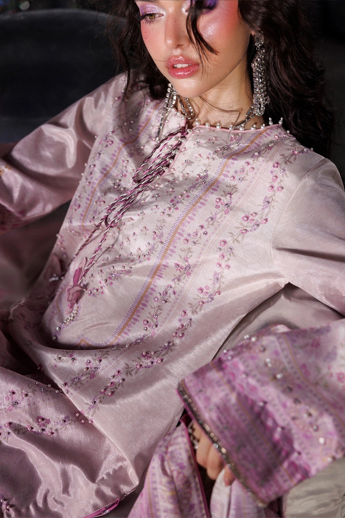 Rangrasiya | Luxe Silk 26 | Cherie by Rangrasiya - Designer Dress  - Type : Ladies Clothes - Available at Libayah - 100% Original 