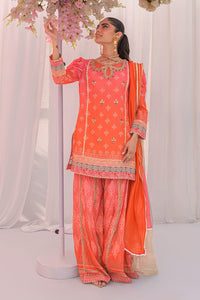 Chic Ophicial | The Maison Duo | Coral Glow by Chic Ophicial - Designer Dress  - Type : Ladies Clothes - Available at Libayah - 100% Original 
