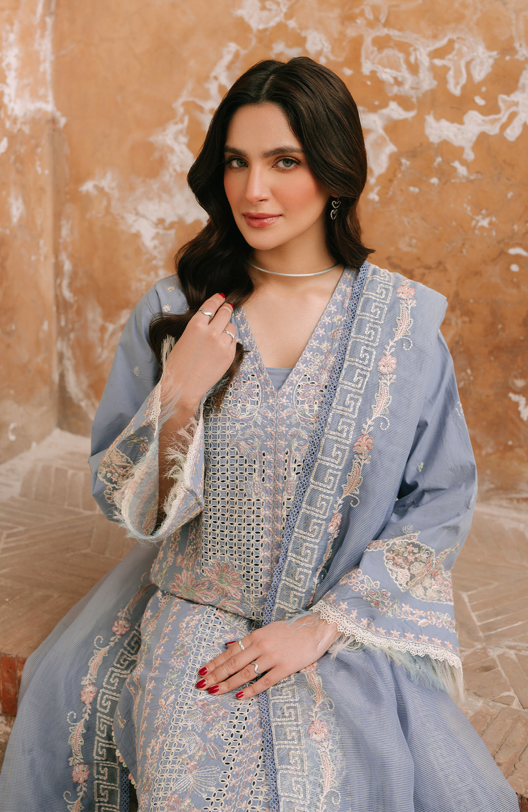 Fiona | Sarang Lawn 25 | Aysel by Fiona - Designer Dress - Type: Ladies Clothes - Available at Libayah - 100% Original