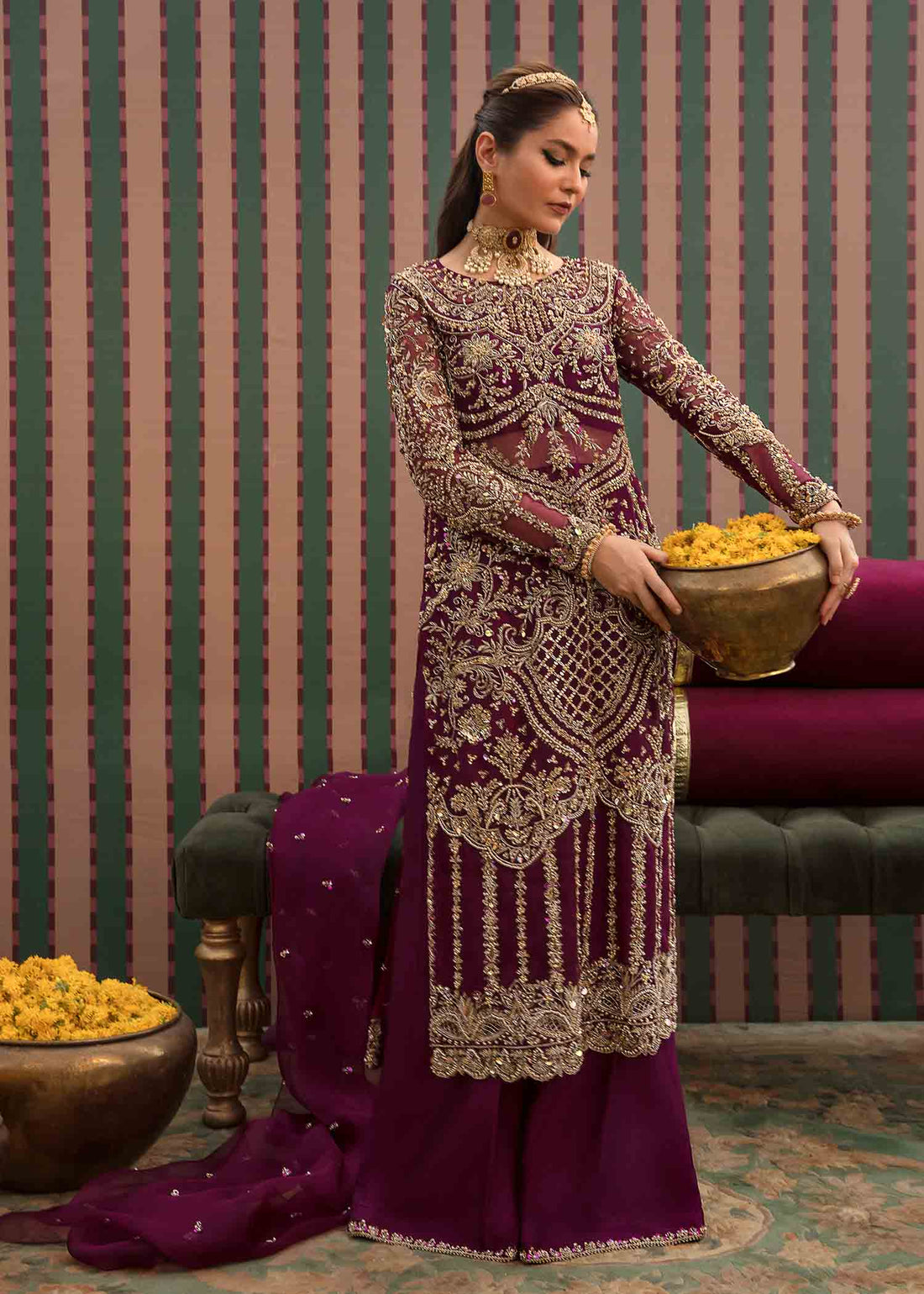 Kanwal Malik | Wedding Formals and Bridals | Anari by Kanwal Malik - Designer Dress - Type: Ladies Clothes - Available at Libayah - 100% Original