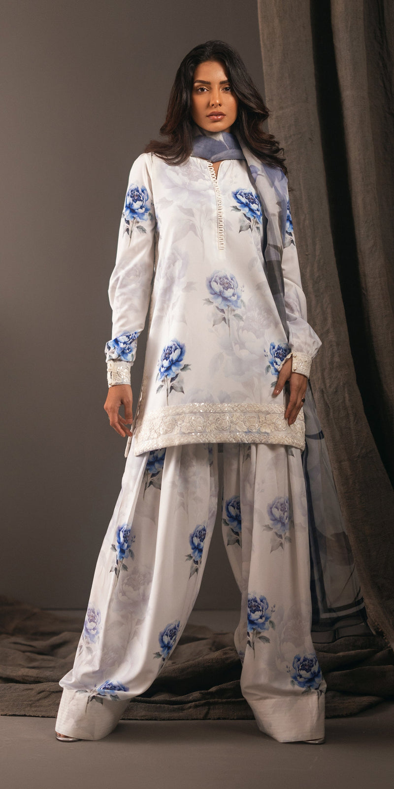 Erum Khan | Beyond Basic | RADIANT RHYTHM by Erum Khan - Designer Dress - Type: Ladies Clothes - Available at Libayah - 100% Original