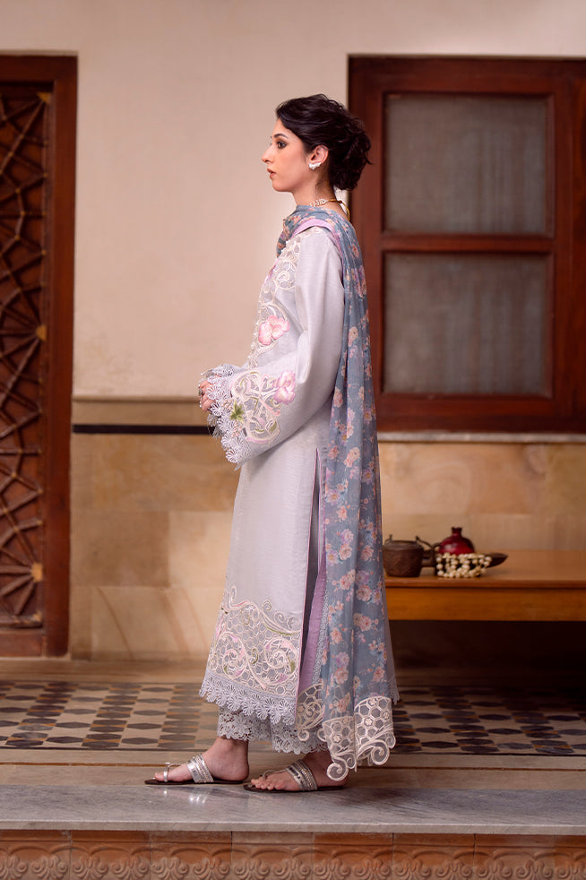 Fozia Khalid | Kahani Silk Luxury Dresses | Yasmeen by Fozia Khalid - Designer Dress - Type: Ladies Clothes - Available at Libayah - 100% Original