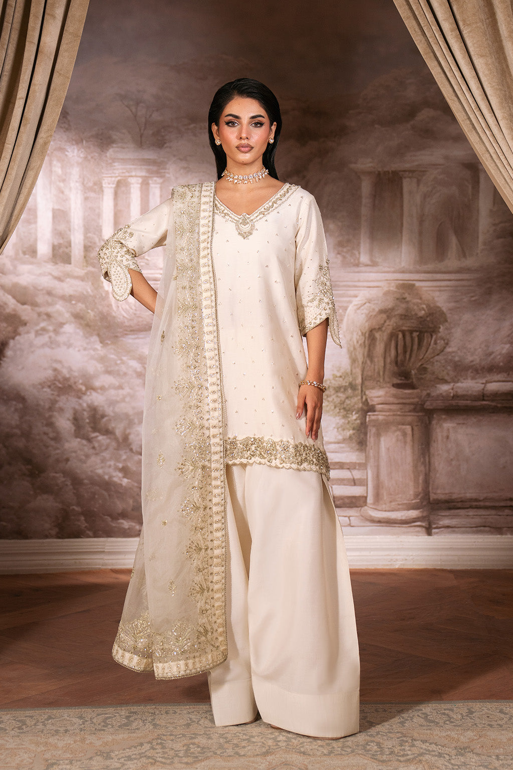 Ivoria – authentic Pakistani formal dress from the Neeshay Luxe Pret collection for women in the UK