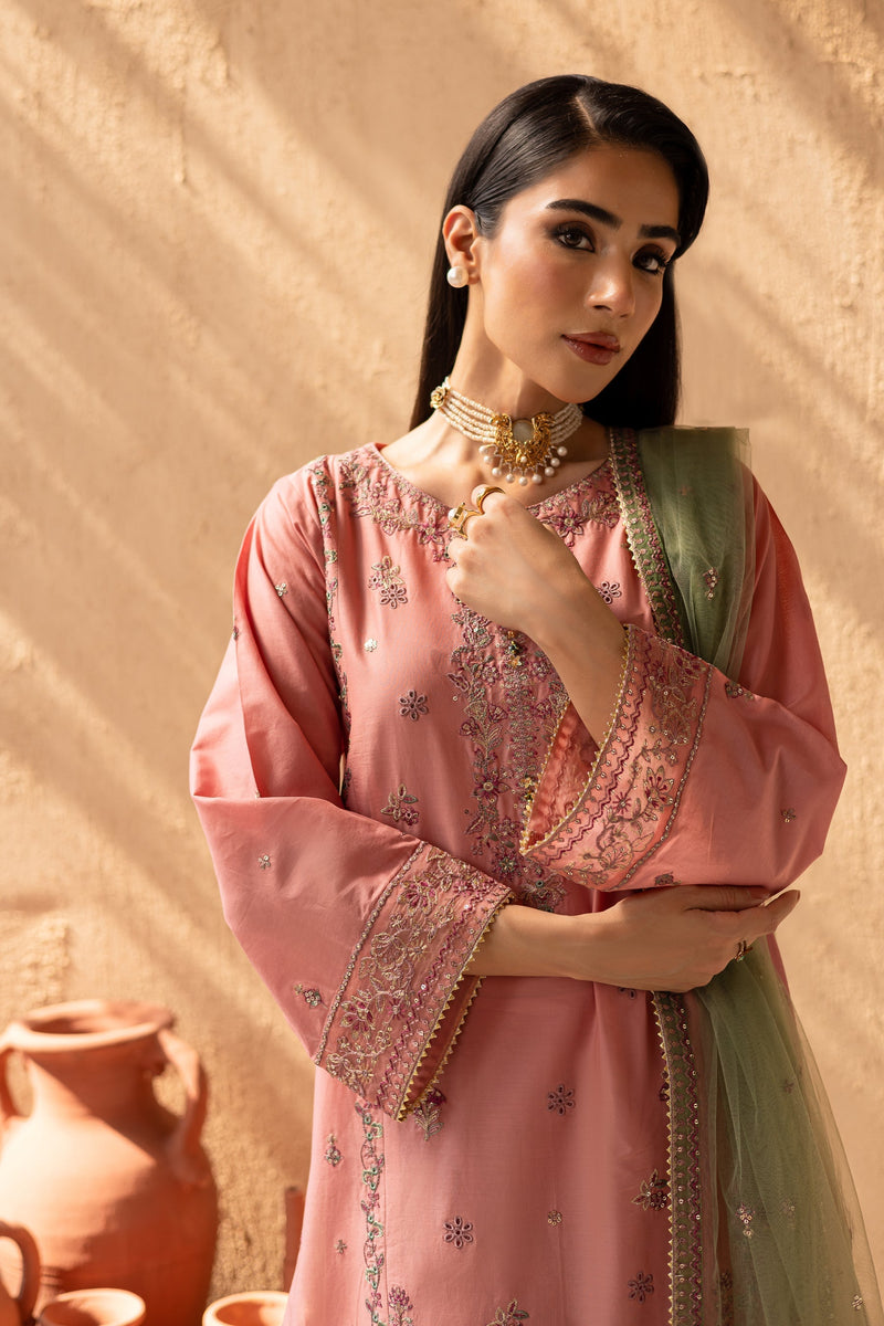 Batik | Nyra Embroidered Summer Solids | Anastasia by Batik - Designer Dress - Type: Ladies Clothes - Available at Libayah - 100% Original