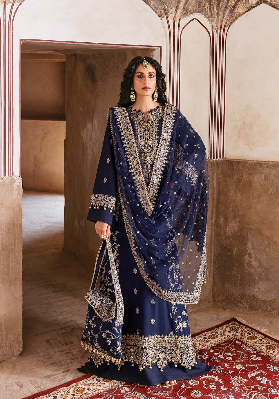 Ruhani – authentic Pakistani formal dress from the Zarqash Arzoo Festive Collection collection for women in the UK.