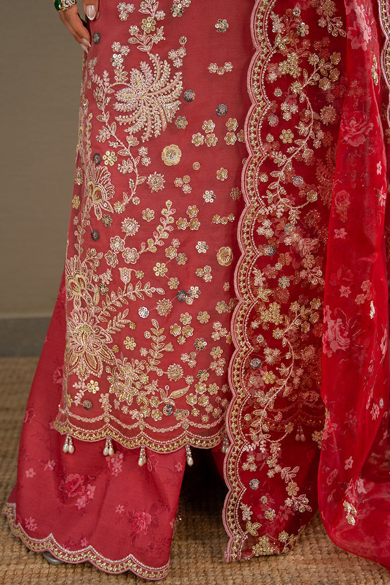 Cross Stitch | Wedding Collection 24 | CRIMSON FIRE by Cross Stitch - Designer Dress - Type: Formal - Available at Libayah - 100% Original