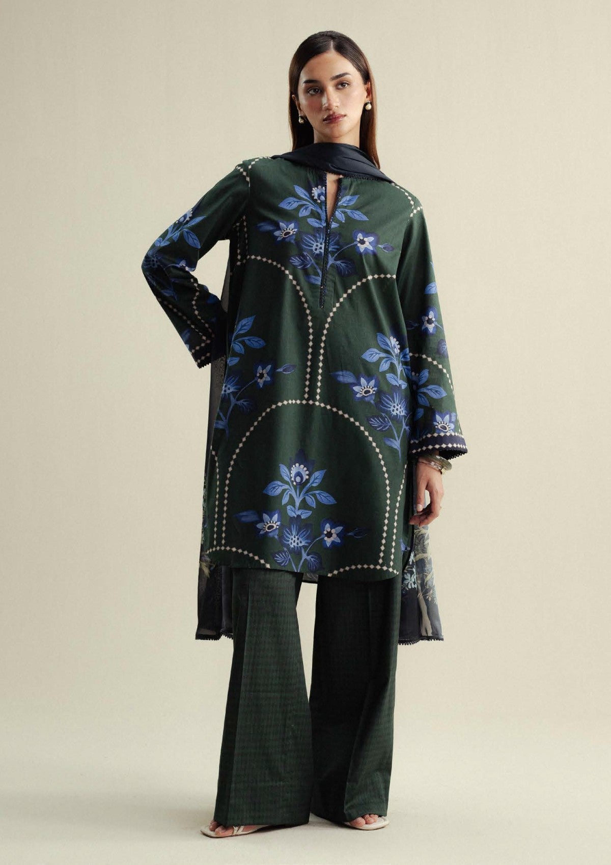 Zara Shahjahan | Coco Prints 25 | Loom-3B by Zara Shahjahan - Designer Dress  - Type : Ladies Clothes - Available at Libayah - 100% Original 