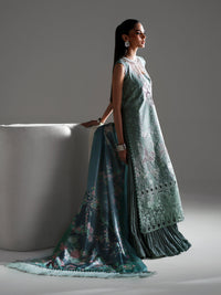Bin Ilyas | Amour Luxury Lawn 26 |181-A by Bin Ilyas - Designer Dress  - Type : Ladies Clothes - Available at Libayah - 100% Original 
