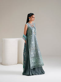 Bin Ilyas | Amour Luxury Lawn 26 |181-A by Bin Ilyas - Designer Dress  - Type : Ladies Clothes - Available at Libayah - 100% Original 