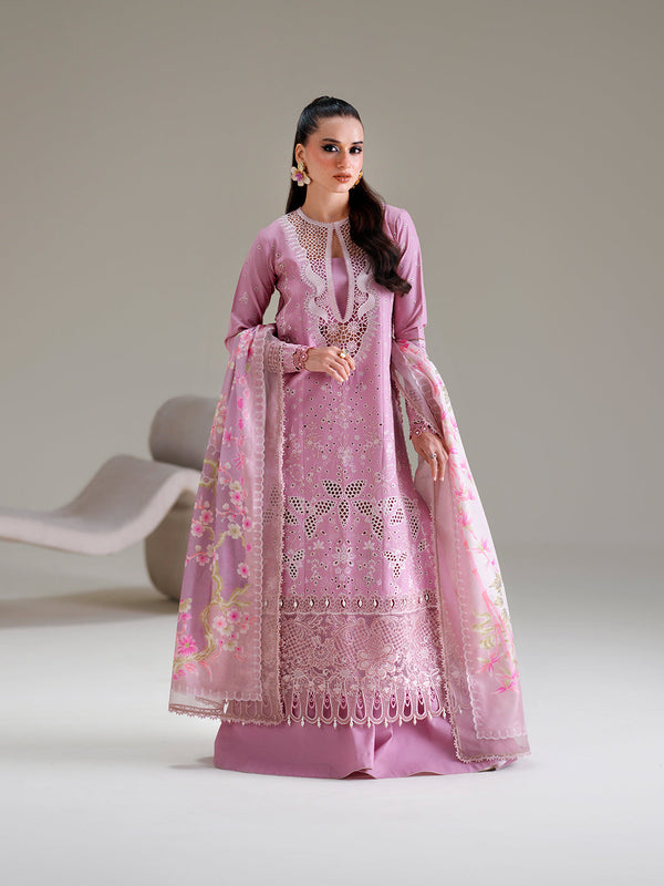 Bin Ilyas | Amour Luxury Lawn 26 | 181-B by Bin Ilyas - Designer Dress  - Type : Ladies Clothes - Available at Libayah - 100% Original 