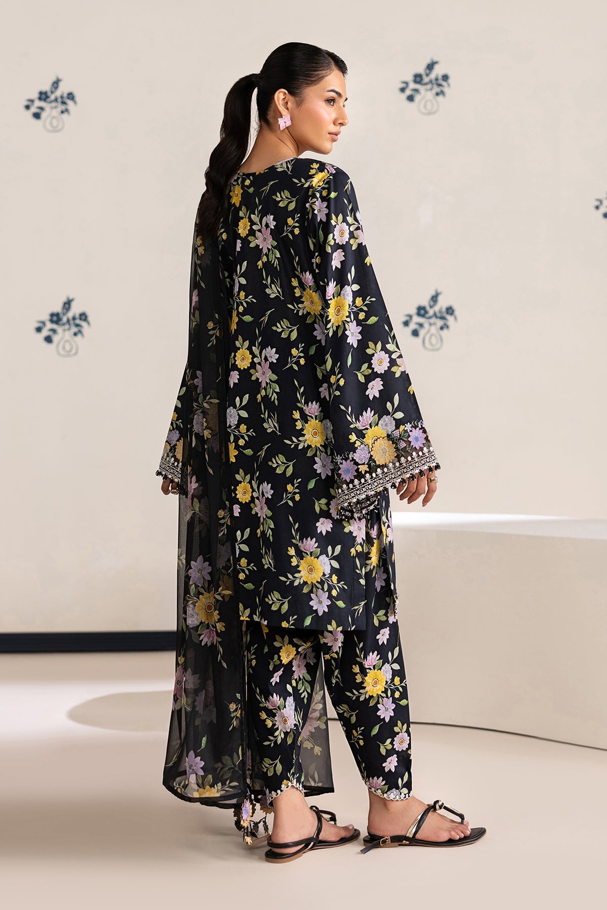 Baroque | Luxury Summer Pret | UF-4465 by Baroque - Designer Dress  - Type : Ladies Clothes - Available at Libayah - 100% Original 