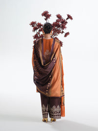 Bin Ilyas | Amour Luxury Lawn 26 | 183-A by Bin Ilyas - Designer Dress  - Type : Ladies Clothes - Available at Libayah - 100% Original 
