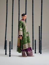 Bin Ilyas | Amour Luxury Lawn 26 | 183-B by Bin Ilyas - Designer Dress  - Type : Ladies Clothes - Available at Libayah - 100% Original 