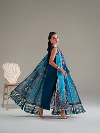Bin Ilyas | Amour Luxury Lawn 26 | 184-A by Bin Ilyas - Designer Dress  - Type : Ladies Clothes - Available at Libayah - 100% Original 