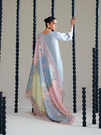 Bin Ilyas | Amour Luxury Lawn 26 | 184-B by Bin Ilyas - Designer Dress  - Type : Ladies Clothes - Available at Libayah - 100% Original 