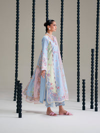 Bin Ilyas | Amour Luxury Lawn 26 | 184-B by Bin Ilyas - Designer Dress  - Type : Ladies Clothes - Available at Libayah - 100% Original 