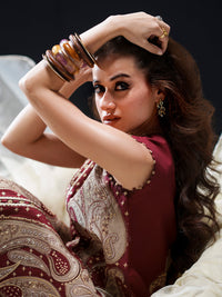 Bin Ilyas | Amour Luxury Lawn 26 | 185-A by Bin Ilyas - Designer Dress  - Type : Ladies Clothes - Available at Libayah - 100% Original 