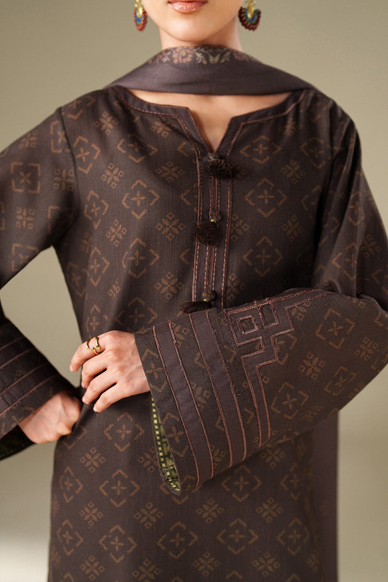 Iznik | Winter Chapter 25 | UE-564 Printed Khaddar by Iznik - Designer Dress - Type : Ladies Clothes - Available at Libayah - 100% Original 