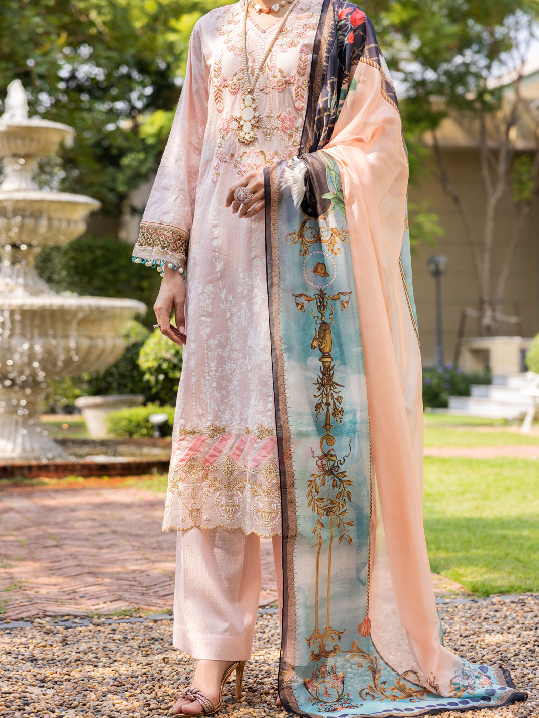 Almirah | Luxury Edit | ALP-3PS-1863 by Almirah - Designer Dress - Type: Luxury - Available at Libayah - 100% Original