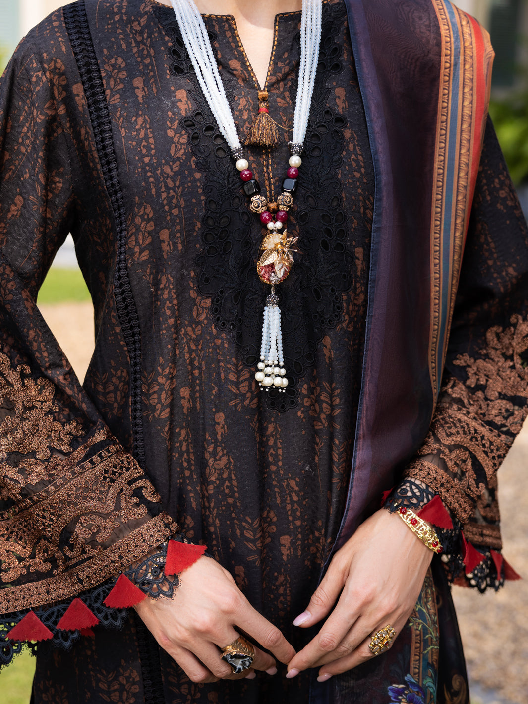 Almirah | Luxury Edit | ALP-3PS-1866 by Almirah - Designer Dress - Type: Luxury - Available at Libayah - 100% Original