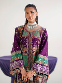 Bin Ilyas | Amour Luxury Lawn 26 |186-A by Bin Ilyas - Designer Dress  - Type : Ladies Clothes - Available at Libayah - 100% Original 