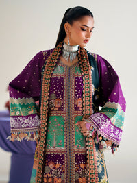 Bin Ilyas | Amour Luxury Lawn 26 |186-A by Bin Ilyas - Designer Dress  - Type : Ladies Clothes - Available at Libayah - 100% Original 