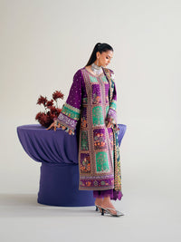 Bin Ilyas | Amour Luxury Lawn 26 |186-A by Bin Ilyas - Designer Dress  - Type : Ladies Clothes - Available at Libayah - 100% Original 