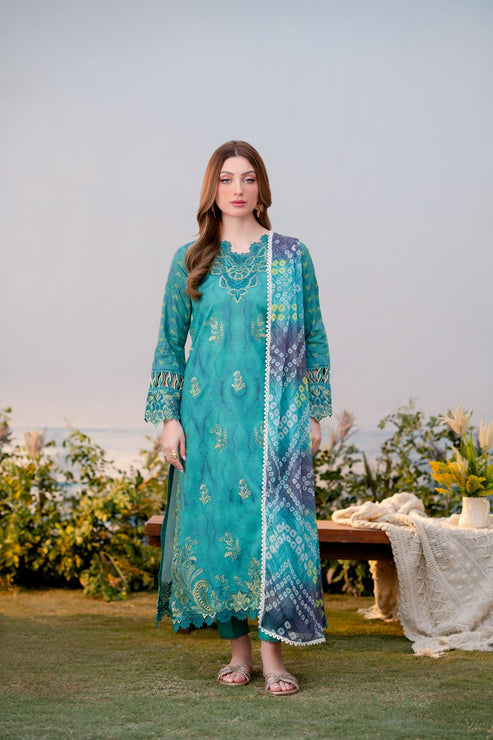 Aabyaan | Shezlin Chikankari Ramadan Edit 25 | ESLEM (AR-11) by Aabyaan - Designer Dress - Type: Ladies Clothes - Available at Libayah - 100% Original