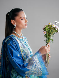 Bin Ilyas | Amour Luxury Lawn 26 |187-A by Bin Ilyas - Designer Dress  - Type : Ladies Clothes - Available at Libayah - 100% Original 